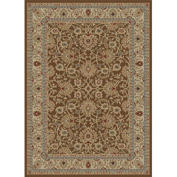 Concord Global Trading Concord Global 65583 2 ft. 7 in. x 4 ft. 1 in. Ankara Mahal - Brown 65583